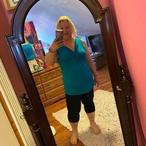 Cable & Gauge Top Blue 1XL